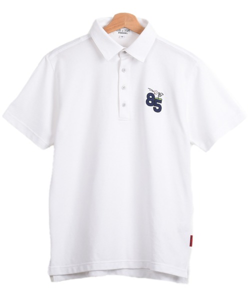 セール】[ROUXDI PERFE ルゥディパフィー]日本製85ロゴポロシャツ
