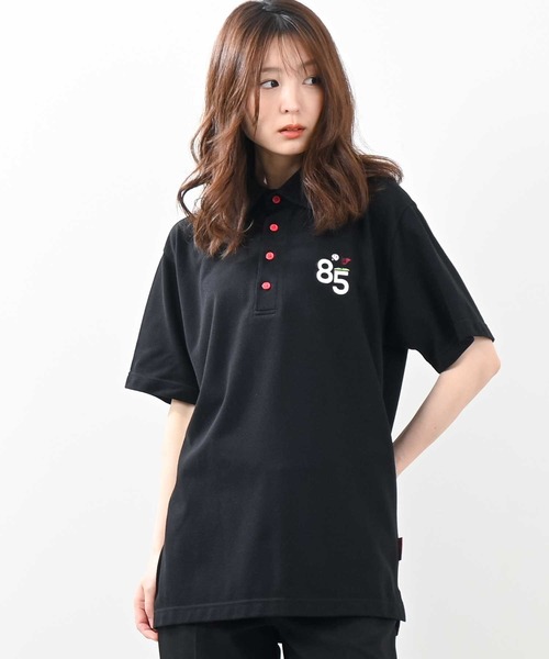 セール】[ROUXDI PERFE ルゥディパフィー]日本製85ロゴポロシャツ