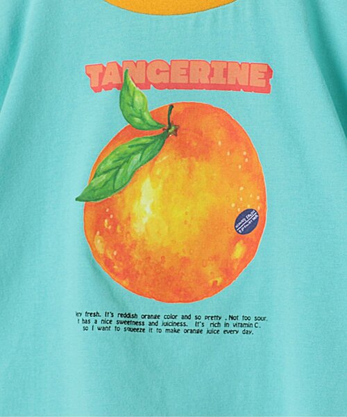 90s ジャージーズ　フラワー　リンガーTシャツ　果物　フルーツ 90s ジャージーズ フラワー リンガーTシャツ 果物 フルーツ