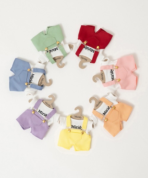 Misayoさんプロデュース ラクテロサロペット シアープリントシャツ2点セット 推し活【オシイロ】Tシャツ＆サロペットSET（その他雑貨