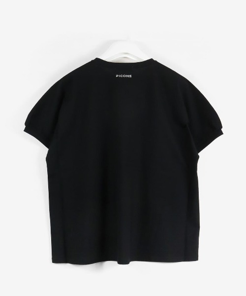STUDIO PICONE(スタジオピッコーネ)の「コットン100%冷感プルオーバー(Tシャツ/カットソー・レディース・ブラック/ホワイト/ライム/ブルー・LL/M/L)」の5枚目の写真