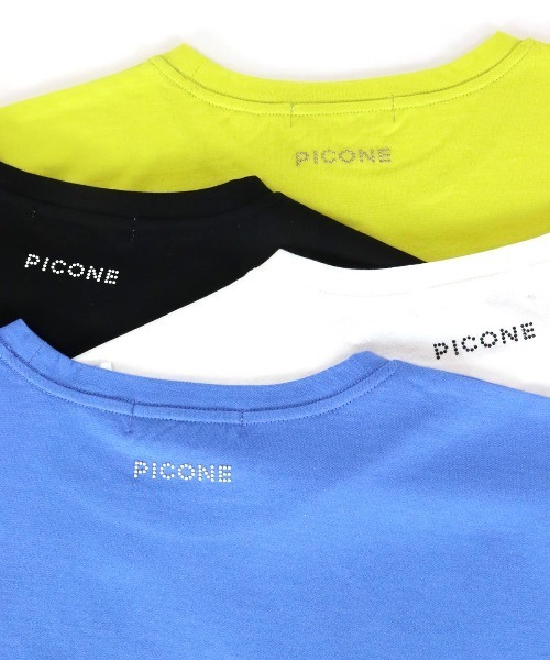 STUDIO PICONE(スタジオピッコーネ)の「コットン100%冷感プルオーバー(Tシャツ/カットソー・レディース・ブラック/ホワイト/ライム/ブルー・LL/M/L)」の7枚目の写真