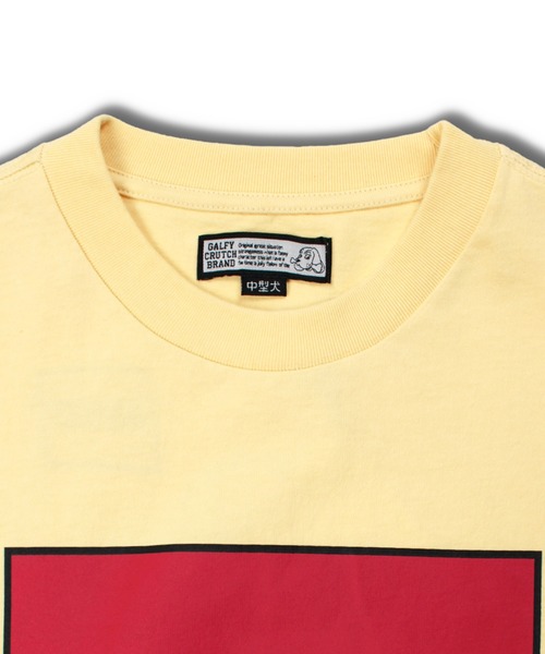GALFY（ガルフィー）の「【GALFY/ガルフィー】GALFY LAND Tee（Tシャツ/カットソー・メンズ・イエロー/ホワイト/ブラック・L/XL）」の7枚目の写真