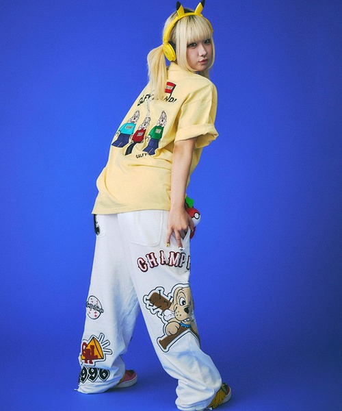 GALFY（ガルフィー）の「【GALFY/ガルフィー】GALFY LAND Tee（Tシャツ/カットソー・メンズ・イエロー/ホワイト/ブラック・L/XL）」の17枚目の写真