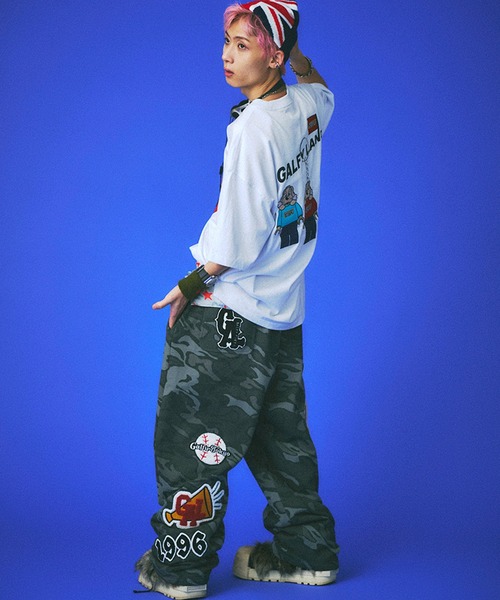 GALFY（ガルフィー）の「【GALFY/ガルフィー】GALFY LAND Tee（Tシャツ/カットソー・メンズ・イエロー/ホワイト/ブラック・L/XL）」の15枚目の写真