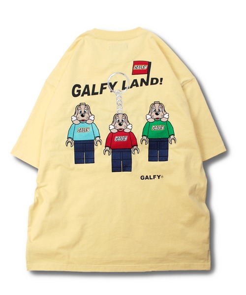 GALFY（ガルフィー）の「【GALFY/ガルフィー】GALFY LAND Tee（Tシャツ/カットソー・メンズ・イエロー/ホワイト/ブラック・L/XL）」の14枚目の写真