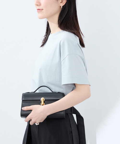 VERMEIL par iena(ヴェルメイユパーイエナ)の「clear cotton Tshirt(Tシャツ/カットソー・レディース・サックスブルー/ホワイト/ネイビー・FREE)」の19枚目の写真