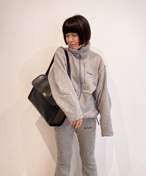LEATHER FLAP BIG BAG レザーフラップビッグバッグ（ショルダー