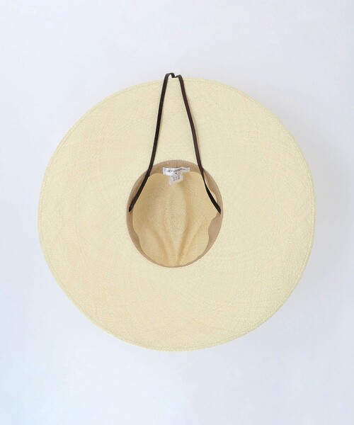 Steven Alan（スティーブンアラン）の「＜SENSI STUDIO＞LONG BRIM HAT/ハット（ハット・レディース・ナチュラル・M）」の6枚目の写真