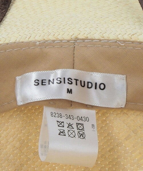 Steven Alan（スティーブンアラン）の「＜SENSI STUDIO＞LONG BRIM HAT/ハット（ハット・レディース・ナチュラル・M）」の11枚目の写真