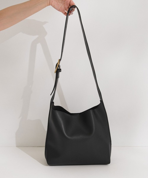 rectangle（レクタングル）の「バッグインポーチ付きハンドバッグ（ハンドバッグ・レディース・ブラック/ブラウン・FREE）」の8枚目の写真