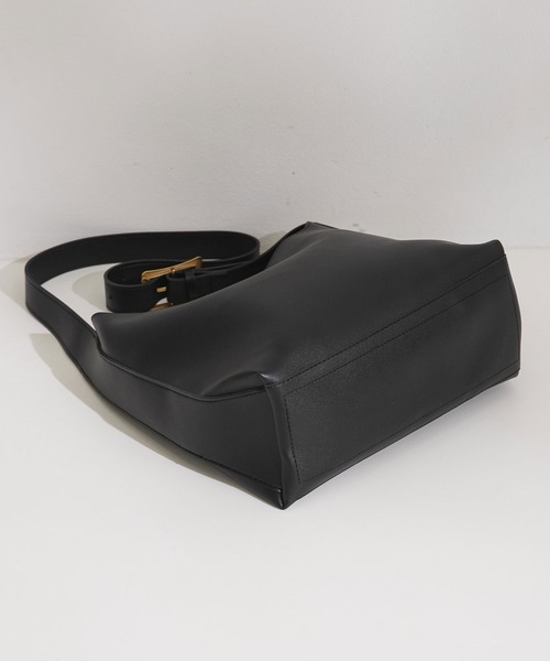 rectangle（レクタングル）の「バッグインポーチ付きハンドバッグ（ハンドバッグ・レディース・ブラック/ブラウン・FREE）」の13枚目の写真