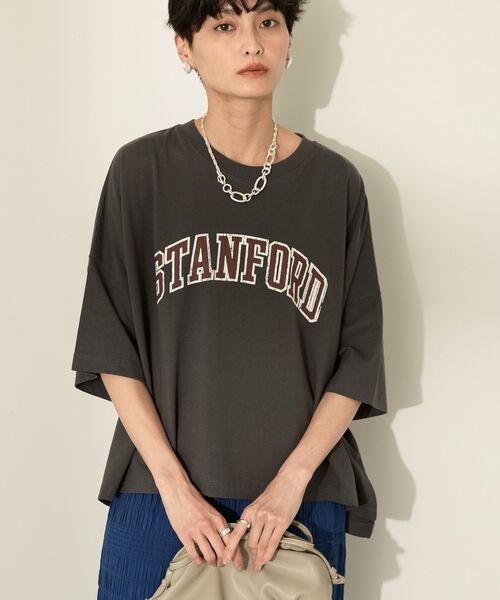 tシャツ ビッグプルオーバー レディース AMERICAN HOLIC（アメリカンホリック）の「STANFORD BIGプル