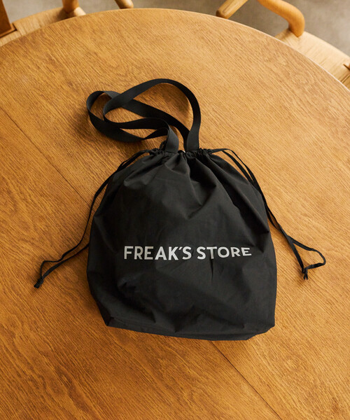 KiU(キウ)の「KiU×FREAK'S STORE/キウ×フリークスストア 別注 KIU ECO BAG エコバッグ(トートバッグ・レディース・ブラック/キャメル/レオパード/ベージュ・ONE SIZE)」の11枚目の写真
