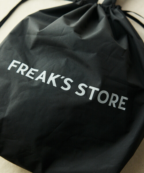 KiU(キウ)の「KiU×FREAK'S STORE/キウ×フリークスストア 別注 KIU ECO BAG エコバッグ(トートバッグ・メンズ・ブラック/キャメル/レオパード/ベージュ・ONE SIZE)」の21枚目の写真