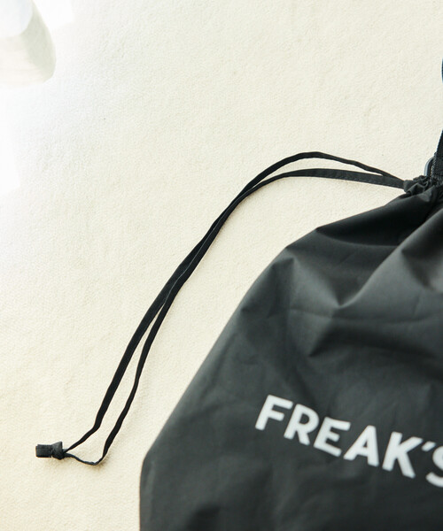 KiU(キウ)の「KiU×FREAK'S STORE/キウ×フリークスストア 別注 KIU ECO BAG エコバッグ(トートバッグ・メンズ・ブラック/キャメル/レオパード/ベージュ・ONE SIZE)」の19枚目の写真