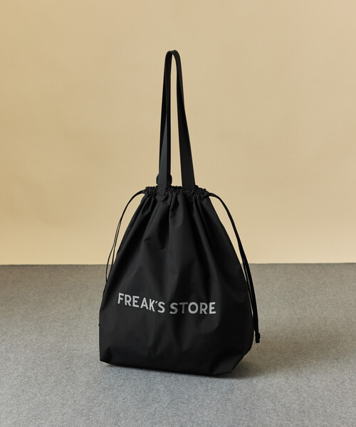 KiU(キウ)の「KiU×FREAK'S STORE/キウ×フリークスストア 別注 KIU ECO BAG エコバッグ(トートバッグ・メンズ・ブラック/キャメル/レオパード/ベージュ・ONE SIZE)」の6枚目の写真