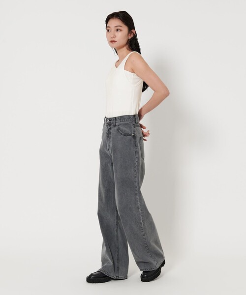 MARW UNITED ARROWS（マルゥ ユナイテッドアローズ）の「＜MARW UNITED ARROWS＞レイヤード タンクトップ（タンクトップ・レディース・ナチュラル/ブラック/ライトブルー/ホワイト・FREE）」の9枚目の写真