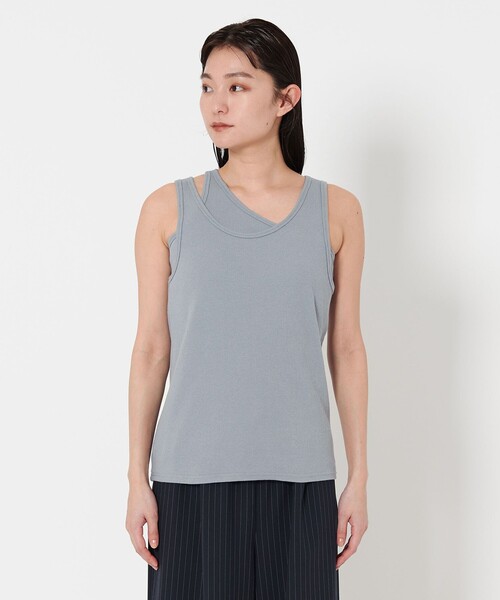 タンクトップ ノースリーブ 「MARW UNITED ARROWS」レイヤード タンクトップ レディース セール】＜MARW UNITED ARROWS＞レイヤード タンクトップ