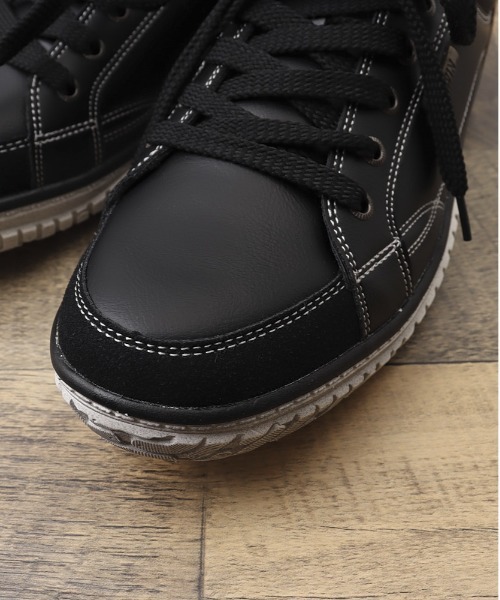 EDWIN（エドウィン）の「EDWIN 軽量・幅広スニーカー（スニーカー・メンズ・レッド/ブラック・25.5cm/26.5cm/27cm/28cm/25cm/26cm）」の4枚目の写真