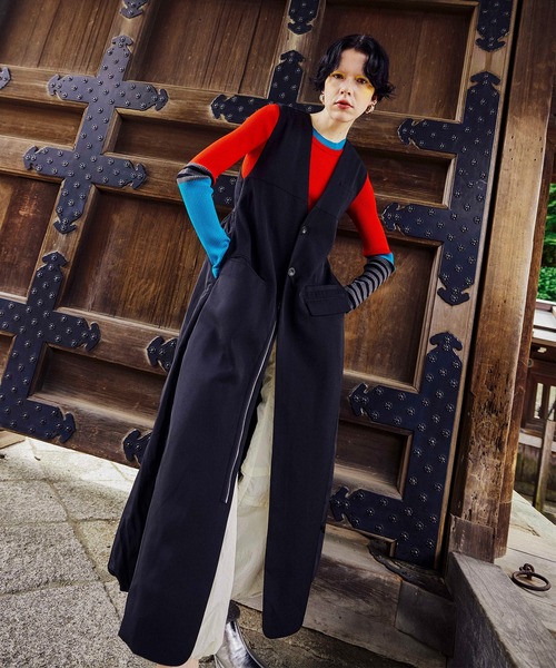 LONG VEST BALLOON OP（ドレス）｜OMMO（オーエムエムオー）の