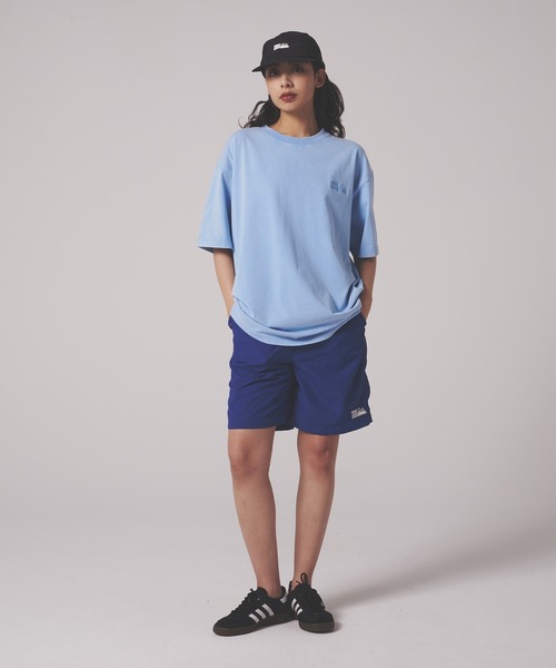 FIRST DOWN（ファーストダウン）の「ピグメント ロゴ ショートスリーブ Tシャツ #1（Tシャツ/カットソー・メンズ・オフホワイト/サックスブルー/チャコール・XL/M/L）」の14枚目の写真