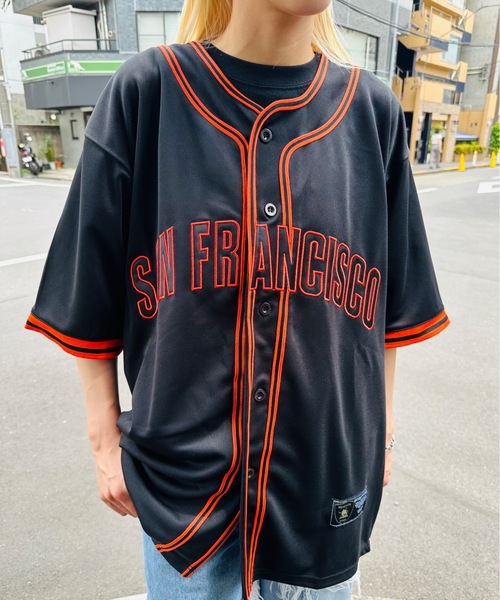 ブラウス シャツ RENEGADE / Baseball Shirts Los Angeles/San Francisco / R-3015L レディ RENEGADE / Baseball Shirts Los Angeles/San Francisco / R