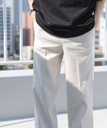ITEMS URBANRESEARCH(ACeY A[oT[`)́wZbgAbvΉxLinen Blend Trousers(̑pc)