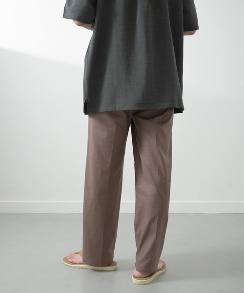 セール】『セットアップ対応』Linen Blend Trousers（その他