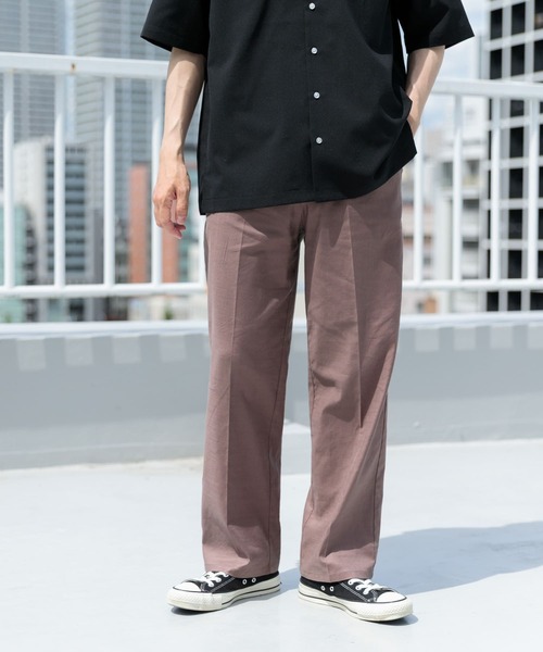 ITEMS URBANRESEARCH（アイテムズ アーバンリサーチ）の「『セットアップ対応』Linen Blend Trousers（その他パンツ・メンズ・チャコールグレー/アイボリー/ブラウン・MEDIUM/LARGE）」の18枚目の写真