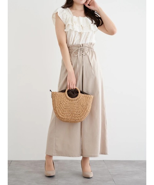 国内発送*katespade*アイレットフリル ハイカットボトムのみ 厚底ハートハイカットスニーカー（スニーカー） | csT&P
