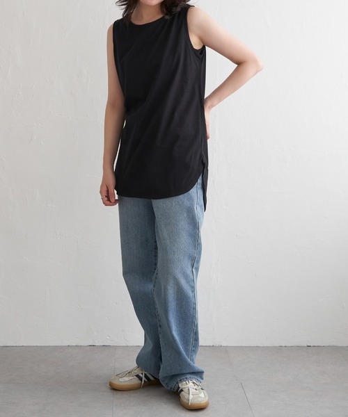 VENCEEXCHANGE(ヴァンスエクスチェンジ)の「ノースリプルオーバー(タンクトップ・レディース・ブラック/オフホワイト/その他1・M/L)」の21枚目の写真