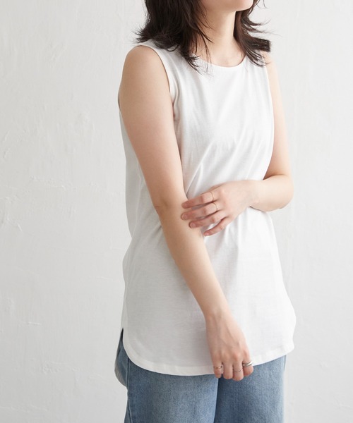 VENCEEXCHANGE(ヴァンスエクスチェンジ)の「ノースリプルオーバー(タンクトップ・レディース・ブラック/オフホワイト/その他1・M/L)」の18枚目の写真