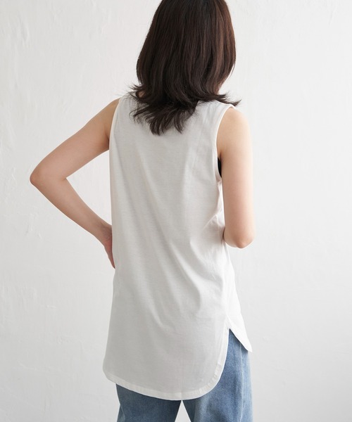 VENCEEXCHANGE(ヴァンスエクスチェンジ)の「ノースリプルオーバー(タンクトップ・レディース・ブラック/オフホワイト/その他1・M/L)」の17枚目の写真