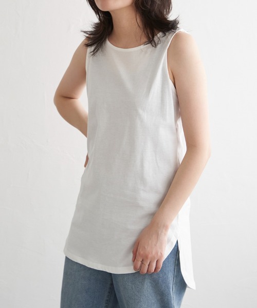 VENCEEXCHANGE(ヴァンスエクスチェンジ)の「ノースリプルオーバー(タンクトップ・レディース・ブラック/オフホワイト/その他1・M/L)」の16枚目の写真