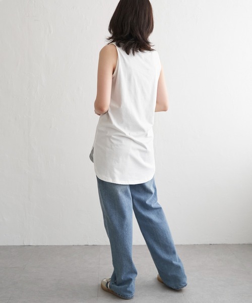 VENCEEXCHANGE(ヴァンスエクスチェンジ)の「ノースリプルオーバー(タンクトップ・レディース・ブラック/オフホワイト/その他1・M/L)」の13枚目の写真