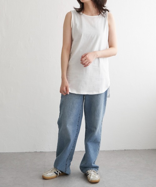 VENCEEXCHANGE(ヴァンスエクスチェンジ)の「ノースリプルオーバー(タンクトップ・レディース・ブラック/オフホワイト/その他1・M/L)」の12枚目の写真