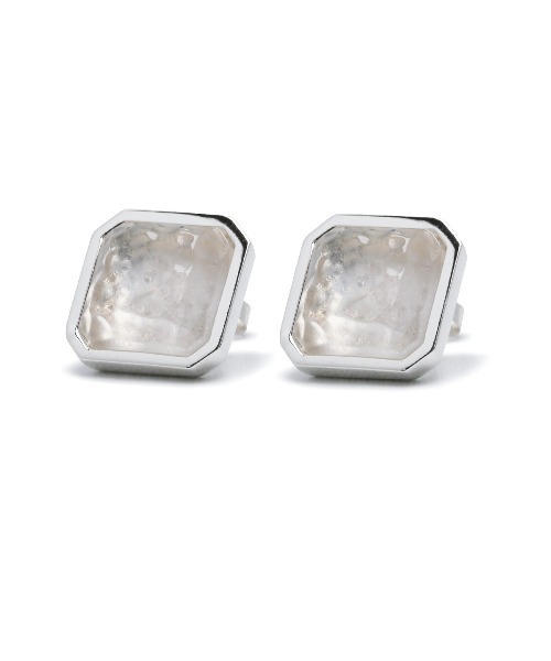 JAM HOME MADE(ジャムホームメイド)の「0℃ by JAM HOME MADE フローズンダイヤモンド ピアス (PAIR) - シルバー / 両耳(ピアス(両耳用)・レディース・シルバー・ONE SIZE)」の1枚目の写真