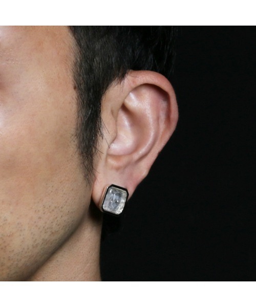 JAM HOME MADE(ジャムホームメイド)の「0℃ by JAM HOME MADE フローズンダイヤモンド ピアス (PAIR) - シルバー / 両耳(ピアス(両耳用)・レディース・シルバー・ONE SIZE)」の4枚目の写真