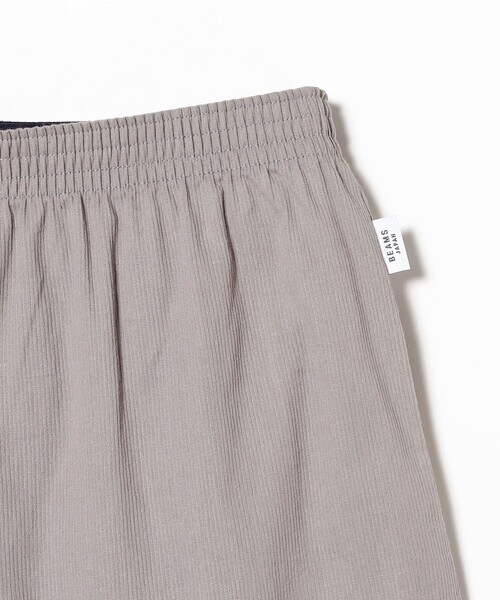 BEAMS JAPAN（ビームス　ジャパン）の「【別注】高島ちぢみ / トランクス インナーウエア（トランクス・レディース・ネイビー/ライトグレー・MEDIUM/LARGE/X-LARGE）」の4枚目の写真