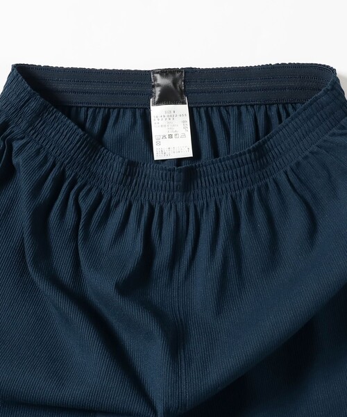 BEAMS JAPAN（ビームス　ジャパン）の「【別注】高島ちぢみ / トランクス インナーウエア（トランクス・レディース・ネイビー/ライトグレー・MEDIUM/LARGE/X-LARGE）」の11枚目の写真