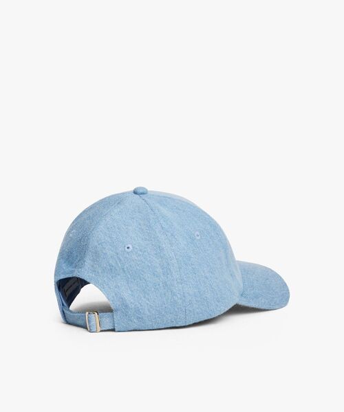 TOMMY HILFIGER（トミーヒルフィガー）の「THエンブロイドデニムキャップ（キャップ・レディース・ライトブルー・FREE）」の2枚目の写真