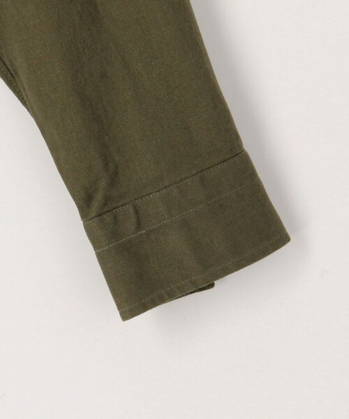 GUY ROVER（ギローバー）の「【別注】GUY ROVER リネンレーヨン サファリシャツ（シャツ/ブラウス・メンズ・カーキ/ブラック/サンドベージュ・L/M）」の21枚目の写真