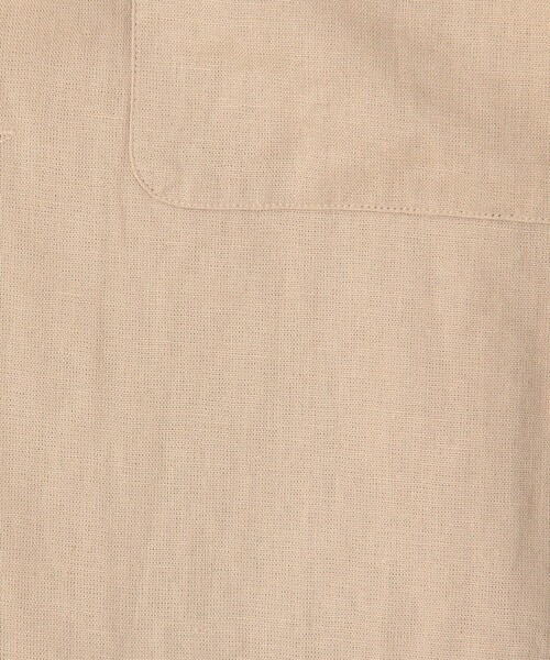 GUY ROVER（ギローバー）の「【別注】GUY ROVER リネンレーヨン サファリシャツ（シャツ/ブラウス・メンズ・カーキ/ブラック/サンドベージュ・L/M）」の14枚目の写真