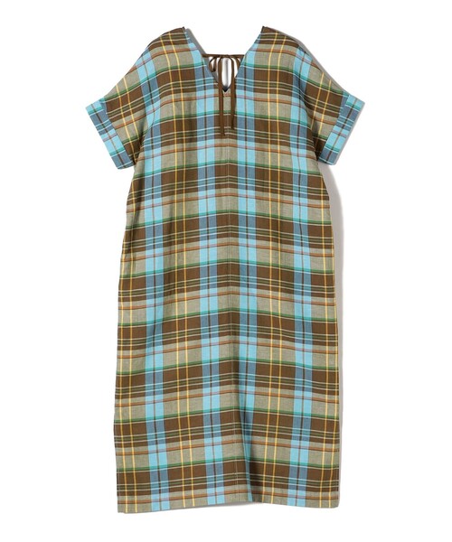 SHIPS Primary Navy Label:〈手洗い可能〉カラー マドラス