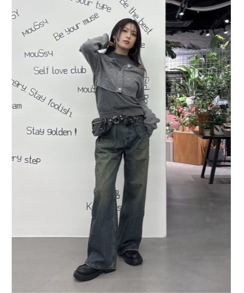 LAGUA GEM(ラグアジェム)の「2PIECE OFF SHOULDER ニット(ニット/セーター・レディース・レッド/ネイビー/杢グレー・FREE)」の6枚目の写真