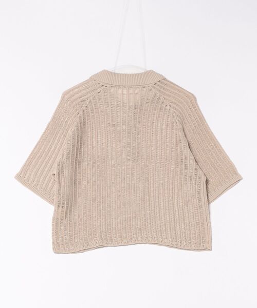 お値下げ！anuke Mesh Polo Knit ànuke online store（アンヌーク） / Mesh Polo KnitMesh Polo
