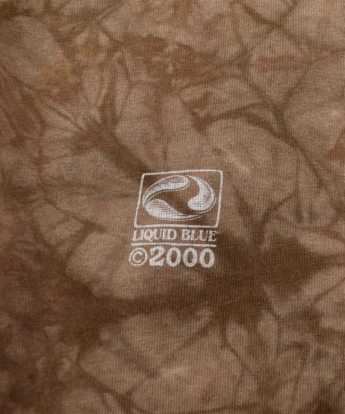 LABORATORY R(ラボラトリーアール)の「【USED】Y2K LIQUID BLUE “eagle” アニマル Tシャツ USA製(Tシャツ/カットソー・メンズ・ブラウン・XX-LARGE)」の4枚目の写真