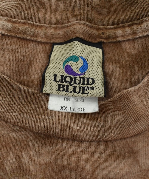 LABORATORY R(ラボラトリーアール)の「【USED】Y2K LIQUID BLUE “eagle” アニマル Tシャツ USA製(Tシャツ/カットソー・メンズ・ブラウン・XX-LARGE)」の5枚目の写真