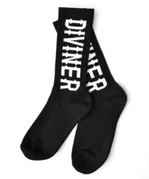 DIVINER(fB@Ci[)́yOWN ROOTSz Logo Socks \bNX Y C(̑A_[EFA/Ci[)